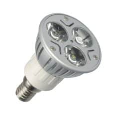 E14 Led spot 3 x 1 Power LED Warm wit