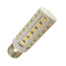 E27 Led lamp 12 en 24 Volt Warm wit