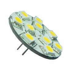 MR11/GU4 Led verlichting 10 SMD LED Warm wit pins achter