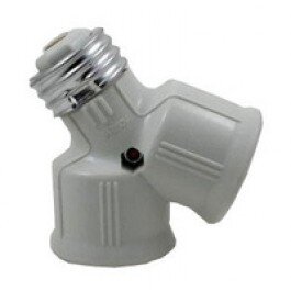 Verloopfitting E27 Naar 2 x E27