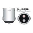 BA15D naar MR11 fitting 12v of 24v
