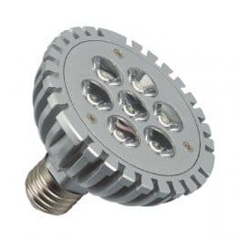 E27 Led spot 7x1 Power Led Warm wit PAR30-0