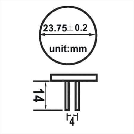 afmetingen BACK pin Gu gu4 6 smd led lamp boot verliuchting multie voltage 10-30v 12v 24v warm wit