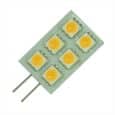 Gu gu4 6 smd lang camper led lamp boot verlichting multie voltage 10-30v 12v 24v