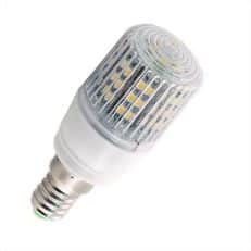 E14 Ledlamp 24 SMD 12 of 24 Volt Warm wit