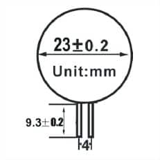 G4 / GU4 led lamp 3 SMD LED Warm wit