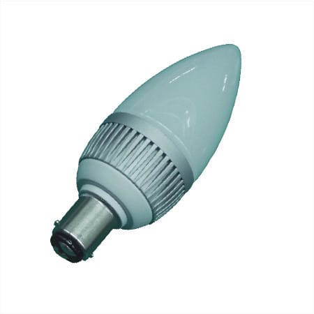 BA15D LED kaarslamp 12v en 24v multi voltage