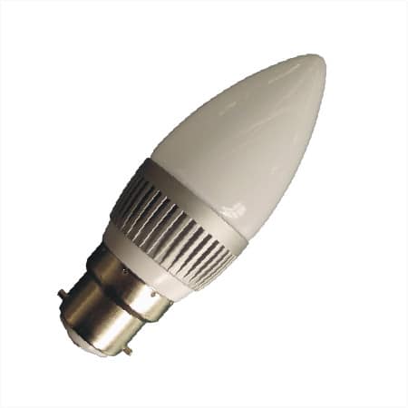 B22 LED kaarslamp 12v en 24v multi voltage