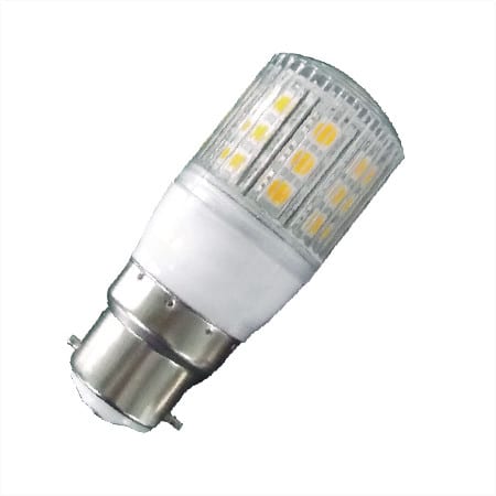 B22 LED lamp 12v en 24v multi voltage