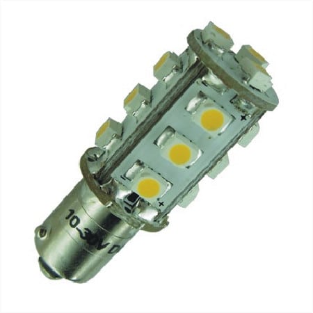 BA9s LED Lamp 12V en 24V Multi-voltage 15SMD