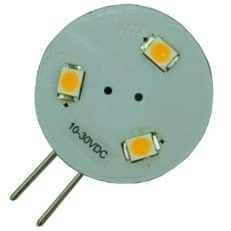 G4/GU4 led lamp 3 SMD LED Warm wit