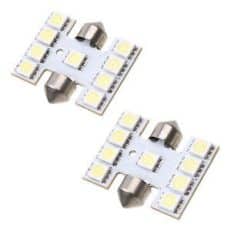 LED S8 Festoon Buislamp 9 SMD 12V Multi-voltage H Vorm