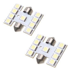 LED S8 Festoon Buislamp 9 SMD 12V Multi-voltage H Vorm