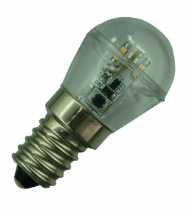 E14 Led lamp 12 SMD 12 of 24 Volt Warm wit