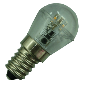 E14 Led lamp 12 SMD 12 of 24 Volt Warm wit