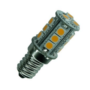 E14 Led lamp 18 SMD 12 of 24 Volt Warm wit-0