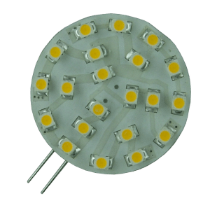 G4 Steeklampje 21SMD LED Vervangt 20Watt 12V en 24V