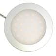 Opbouwspot met melkglas 2w 12v 24v 10-30 volt