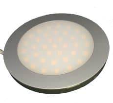 Opbouwspot met melkglas 12v 24v 10-30 volt
