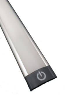 LED Opbouw onderbouw licht bar met melkglas en TOUCH Schakelaar 12v 24v 10 30 volt