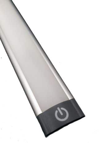 LED Opbouw onderbouw licht bar met melkglas en TOUCH Schakelaar 12v 24v 10 30 volt