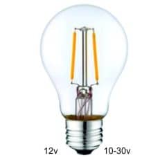 12 volt E27 Filament lamp A60 2W
