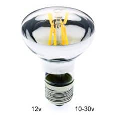 12v E27 Filament Spiegellamp R63 4W