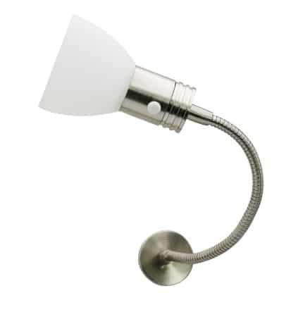 12v en 24v LED  Leeslamp met zwanenhals en een aan uit Schakelaar