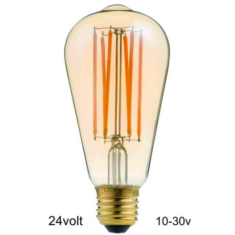 24v E27 ST64 Edison lamp 4watt
