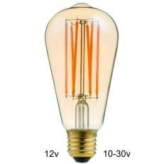 12v E27 ST64 Edison lamp