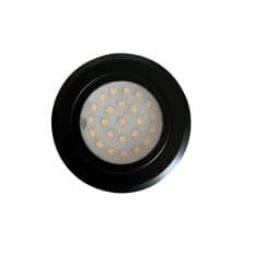 24 en 12v led inbouwspot met Touch dimmer schakelaar zwart.