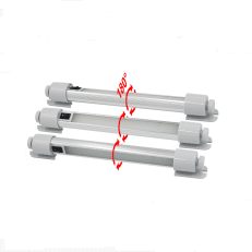 12v LED TL Lamp draaibaar met schakelaar