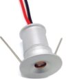 12v mini led spot zilver