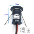 mini led spot zwart